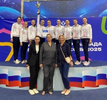 Омички стали бронзовыми призерами Спартакиады молодежи России по художественной гимнастике