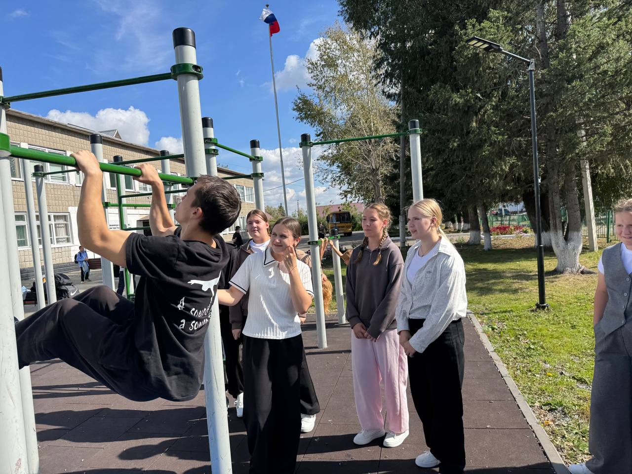 В Омской области стартовал проект «Воркаут по районам!»