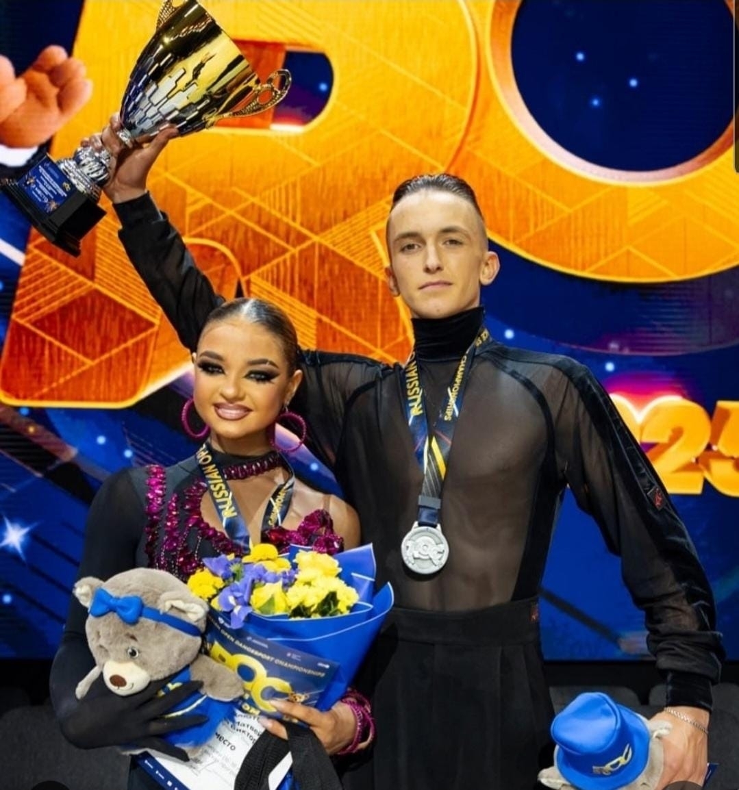 Омичи стали серебряными призерами чемпионата России по танцевальному спорту