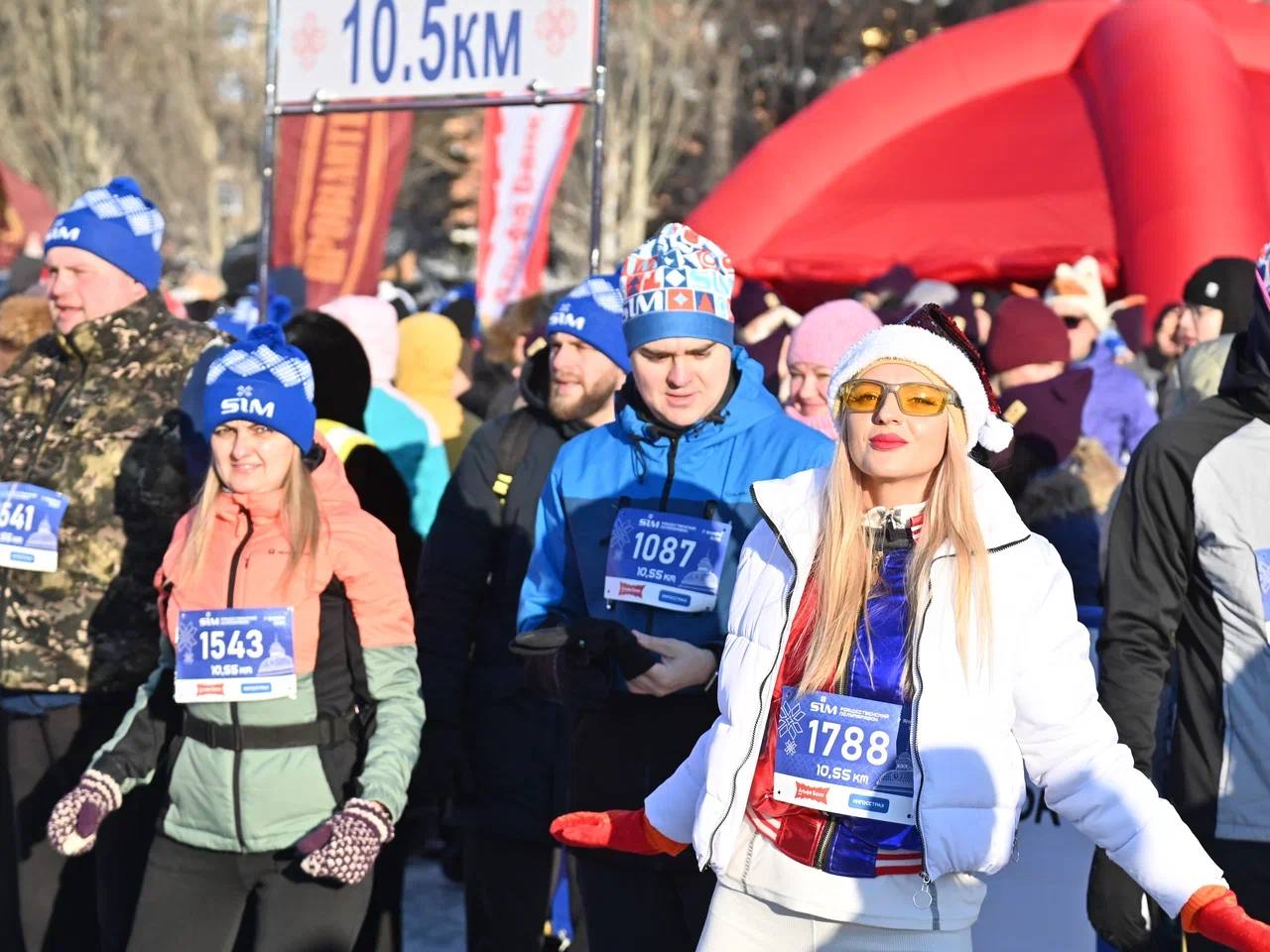 В Омске названы победители Рождественского полумарафона-2026
