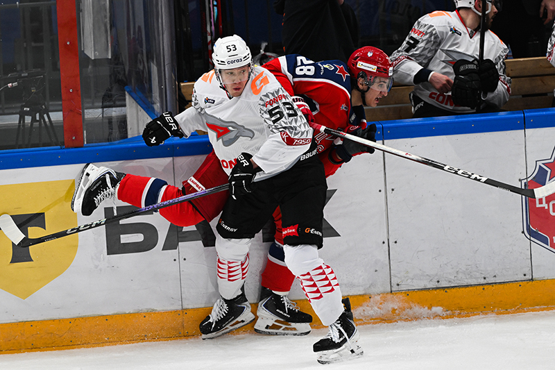 Омский «Авангард» одержал сухую победу над ЦСКА