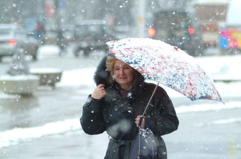 В Омской области на выходных ожидается снег и порывистый ветер