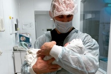 Омский боец стал отцом в День святого Валентина