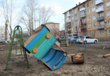 На Омск обрушился мощный ураган