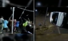 В Индии толпа забила палками 3 человек.